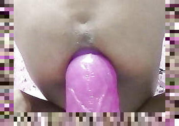 asian vietnam Shemale masturbation with dildo 8cm