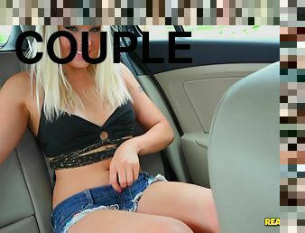 Goddess Lola Taylor Masturbates In A Car Before Going Hardcore