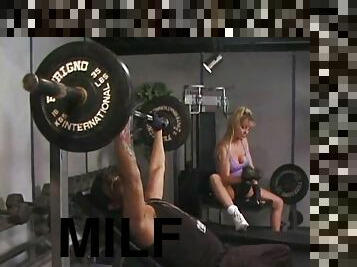 Charming Nina Ferrari Goes Hardcore In A Gym After Exercising