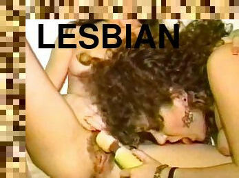Charming Lesbians Have Sex Playing With Wicked Toys
