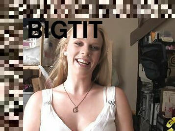 Astounding Hydii May Shows Her Big Tits In A Backstage Video