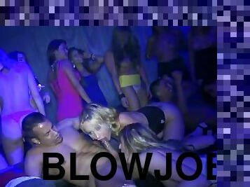 Incredible Party Goes Wild At A Club And Ends Up Being An Orgy