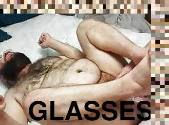 Chub Bear with glasses fisted nicely