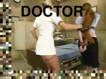 Harmony the sexy doctor punishes Nicole Scott