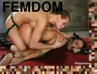 Hot femdom video with amazing Julie Night and Tory Lane