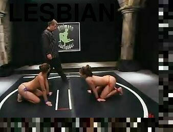 Janay and Isis Love have hot lesbian sex in catfight video