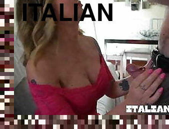 Italian busty milf blowjobs