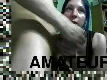 amateur, branlette, webcam, bite, sucer
