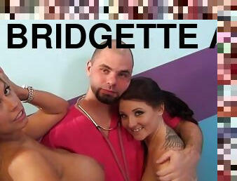 Bridgette and Casey get rammed by big coked Ralph Long