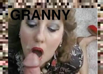 Granny's great blowjob scene compilation