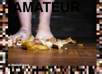 amateur, pieds, point-de-vue, fétiche, domination, géant