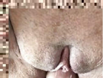 vāverīte, prostitūta-slut, braukšana, sperma-sperm, maksts, noskūts, penis, ievadīšana-penetrating