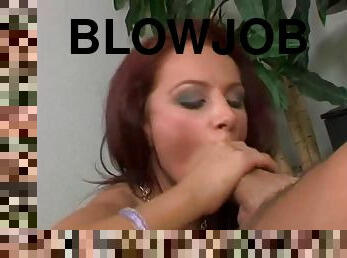 Sexy hottie Dani Woodward sucks and rides a cock in stunning POV video
