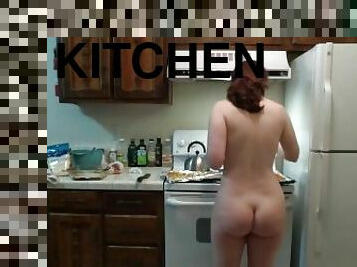 My Butt Grew Bigger! So I Made Enchiladas to Celebrate (PART THREE) Naked in the Kitchen Episode 25