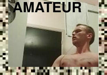 masturbation, amateur, énorme-bite, hardcore, solo, bite