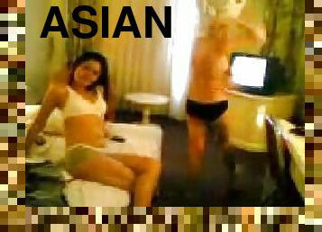 Titty Flashing With Two Naughty Asian Babes