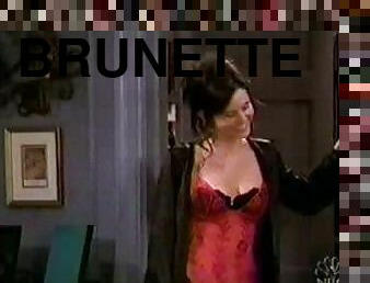 Heart-Stopping Brunette Star Courteney Cox Wearing Bonerific Lingerie