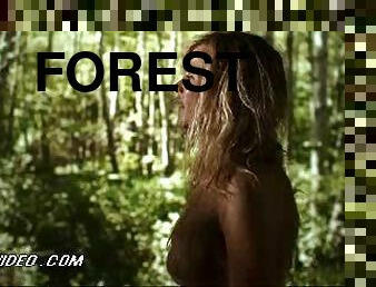 Patricia Arquette Roaming Naked In The Forest