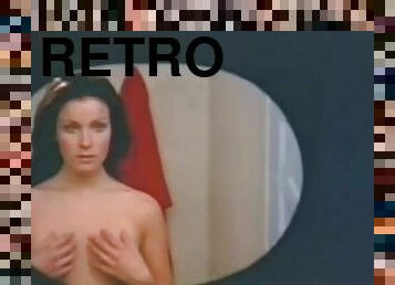 Exquisite Retro Beauty Bo Derek Flashes Her Juicy Jugs In The Bathroom