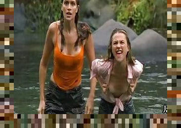 Katie Fischer & Taryn Reif's Wet T-Shirts