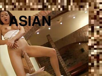 Hot Asian Teen Bangs Her Pussy On Cam