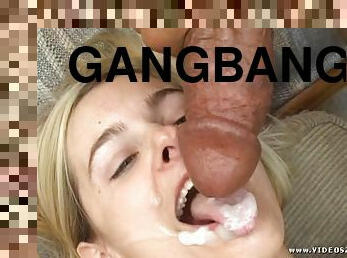 Alanah Rae gets Gangbanged by Three Black Cocks