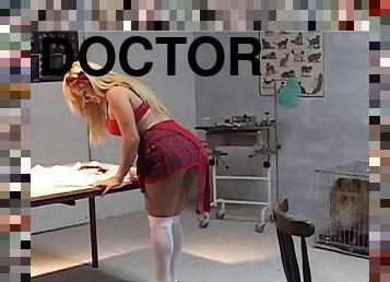 Cute teen fucked by an old doctor