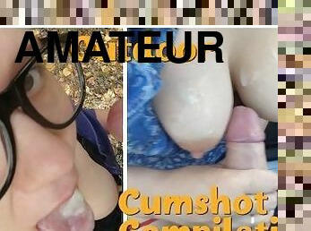 Amateur Outdoor Cumshot Compilation vol.2
