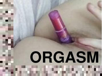 røv, store-patter, klit, onani, orgasme, fisse-pussy, amatør, sperm, solo, våd