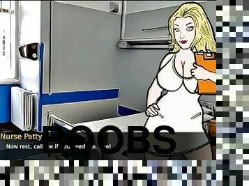QuantumLoop-Hot Blonde Nurse Handjob Bathroom