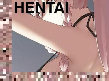 masturbation, amateur, secousses, anime, hentai, privé