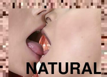 Natural tits Bridget Benji enjoys having lesbo sex with Ariel Guzman