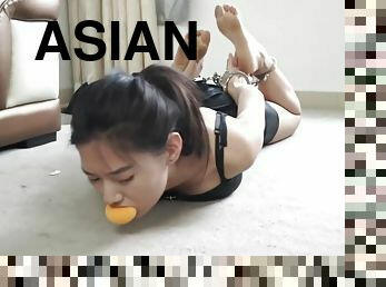 Hogcuffed Asian