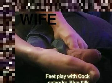 Cock Rub With Wife's Feet