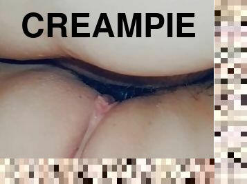 amatir, creampie-ejakulasi-di-dalam-vagina-atau-anus-dan-keluarnya-tetesan-sperma, wanita-gemuk-yang-cantik, cantik