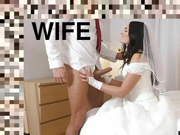 Married Life Starts With The Sensual Wife Eating Her Mans Ass