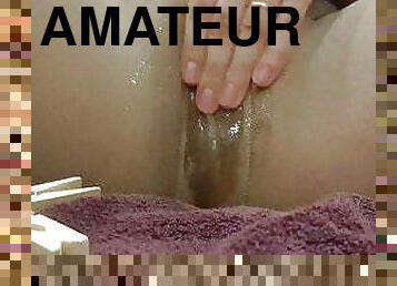 masturbation, collants, pisser, chatte-pussy, amateur, maman, européenne, euro, humide