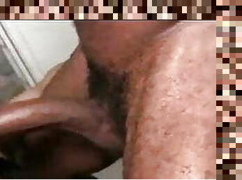 énorme-bite, interracial, gay, black, couple, américaine, musclé, blanc