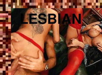 Lesbians Shaved Pussy freak stretched in Masturbation Fetish