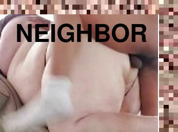 Fucking My Big booty white superchub neighbor in his van part 2