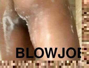 Jamaican shaking ass in shower