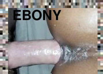 Ebony MILF Creamy pussy