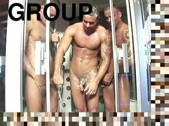 orgie, énorme-bite, gay, sexe-de-groupe, européenne, euro, fantaisie, fétiche, musclé, bite