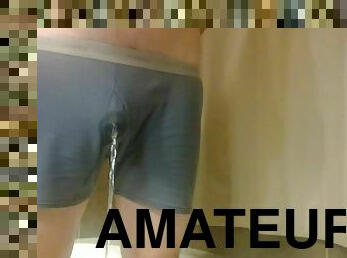 pisser, amateur, coquine, fétiche, solo