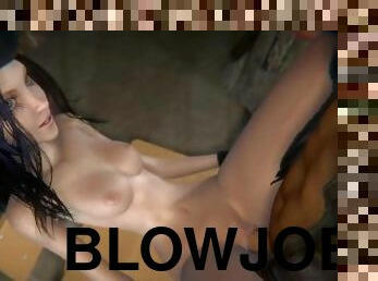 Alice Madness Returns - Blowjob and sex - 3D Porn