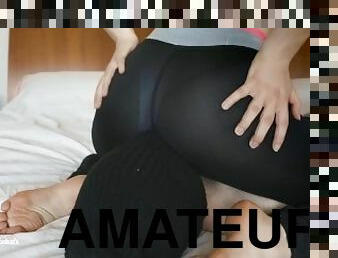 amateur, ados, esclave, méchant, fétiche, face-sitting, humide