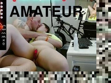 gammal, amatör, brudar, leksak, hardcore, par, bbw, fötter, pov, ung18