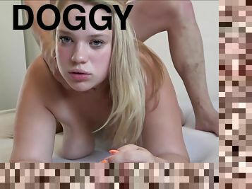 18yo Chubby With Giant Ass Gets Fucked In Doggystyle