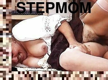 73 years old farmer's stepmom fucked