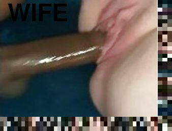 Hotwife Squirts on BBC with each stroke